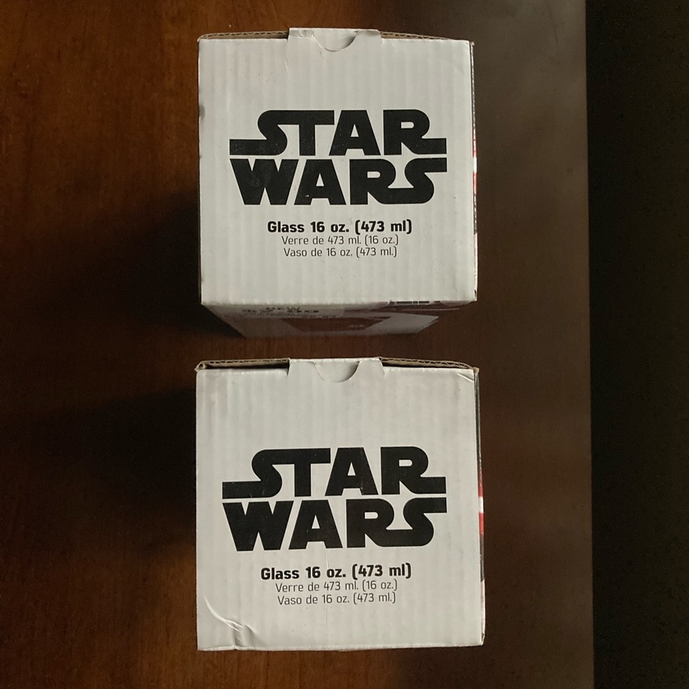 Star Wars 2 Glass Cups - Picture 4 of 4
